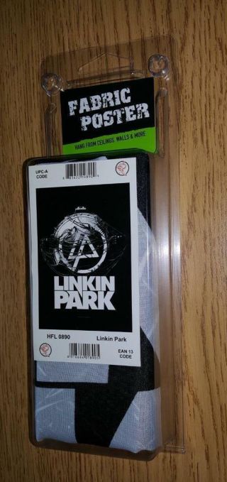 Linkin Park Flag/ Tapestry/ Fabric Poster " Atomic Age "