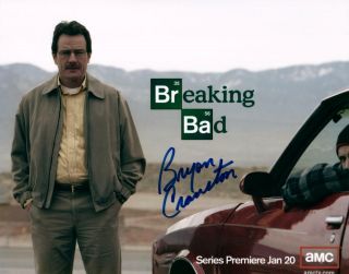 Bryan Cranston 8x10 Autographed Photo Picture Signed Pic With