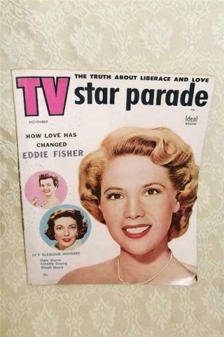 1954 Tv Star Parade Gale Storm Loretta Young Dinah Shore Jack Webb Roy Rogers Nr