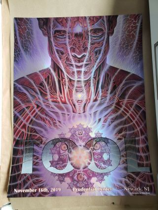 Tool 11/16/19 Tour Poster Prudential Newark Nj Alex Grey 681/800 - Unsigned