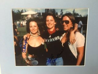 Lynyrd Skynyrd Signed Autographed Photo By Backup Singers