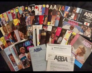 Uk & International Abba Magazines,  Complete Set Of 65