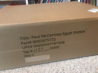 Paul Mccartney Egypt Station Travelers Edition Deluxe Box Set
