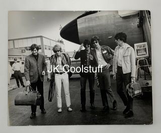 Vintage Rolling Stones 1960’s Press Photo Jagger Richards Jones Watts Wyman Rare
