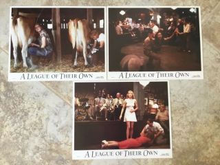 Movie Poster Lobby Cards A League Of Their Own Madonna Baseball