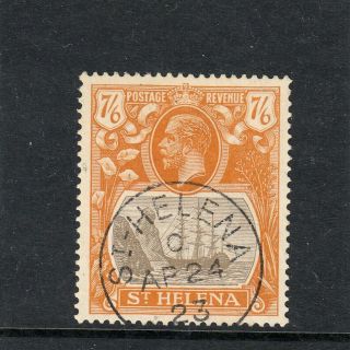 St Helena:gv 7/6,  1922 - 37,  Item,  Sg 111,  Cat £225