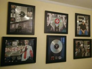 8 Eminem Platinum Record Music Awards