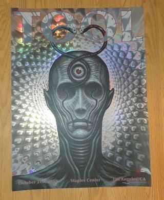 La Tool Staples Center 10/21 2019 Tour Limited Edition Le Poster Print Chet Zar