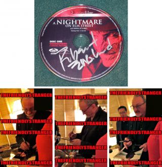 Robert Englund Signed " A Nightmare On Elm Street " Dvd - Proof Freddy Krueger