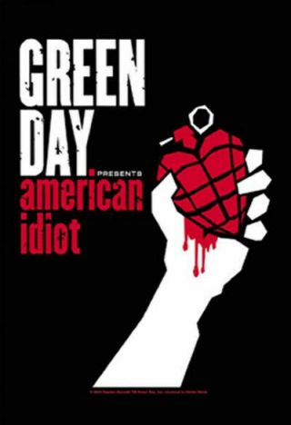 Green Day Poster Flag American Idiot Logo Tapestry