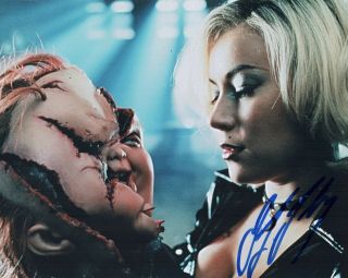 Jennifer Tilly Signed Bride Of Chucky 8x10 Photo In Person Autograph
