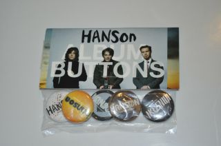 Hanson Album Buttons Pins Mon,  The Walk,  Sio,  Tta And Underneath