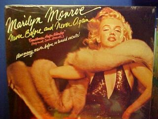 Marilyn Monroe Lp Never Before And Never Again Factory 1978