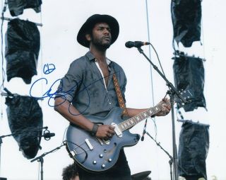 Gary Clark Jr Signed (come Together) Music Singer Guitarist 8x10 Photo W/coa