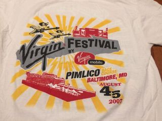 Virgin Music Festival 2007 Concert Shirt (m) Incubus Modest Mouse 311 The Police