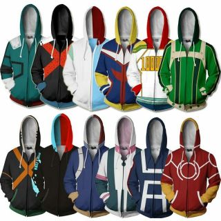 Boku No My Hero Academia Sweatshirts Men Hoodies 3d Printing Hoodie Hip Hop