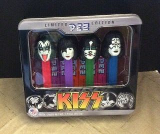 Kiss Limited Edition Pez Dispenser Set 2013 Live Nation Merchandise