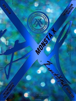 Monsta X 1st Album Beside Ver.  Cd,  Photocard,  2 Folded Poster