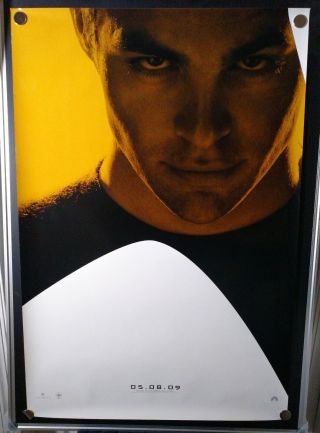 Star Trek Chris Pine Limited Sdcc Single Sided 27x40 Movie Poster 2009