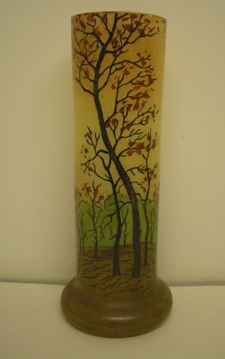 Legras Style French Art Glass Vase