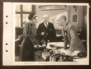 Vitagraph Photo 1941 Meet John Doe Barbara Stanwyck,  Gleason,  Bowker