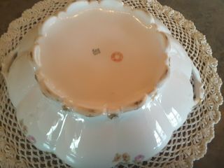 Chas Field Haviland Limoges France Covered Oval Vegetable Bowl,  Head 117 - 2 2