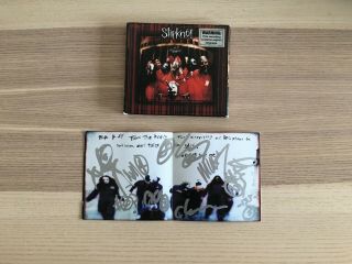 Slipknot S/t Album Signed By All 9 Members Including 2 Paul Gray