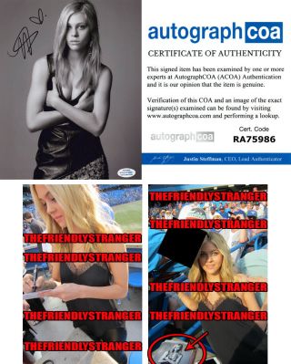 Nicola Peltz Signed Autographed 8x10 Photo B - Exact Proof - Sexy Hot Acoa