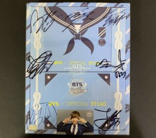 Bts - 2014 Summer Package Autographed Signed Full Set Jhope Pc Nm
