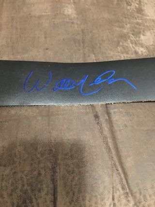 Willie Nelson Autographed Guitar Strap