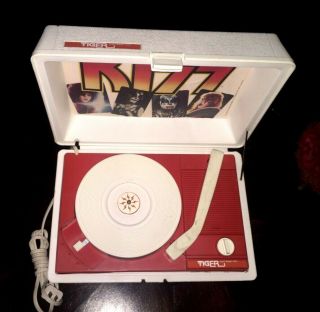Vintage 1978 Kiss Record Player Phonograph Turntable 3