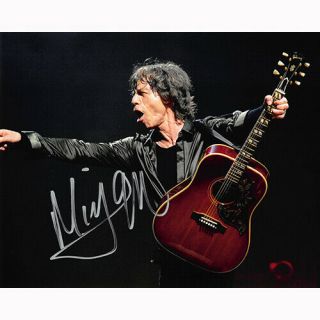 Mick Jagger - The Rolling Stones (50490) - Autographed In Person 8x10 W/