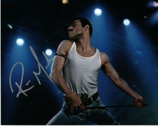 Rami Malek Bohemian Rhapsody Signed Autographed 8x10 Photo M175