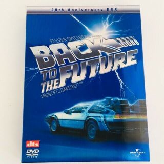 Back To The Future 4dvd 20th Anniversary 2005 Complete Trilogy & Bonus Dvd Japan