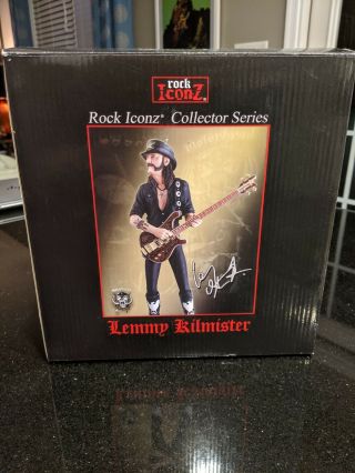 Lemmy Kilmister Motorhead - Knucklebonz Rock Iconz Statue -