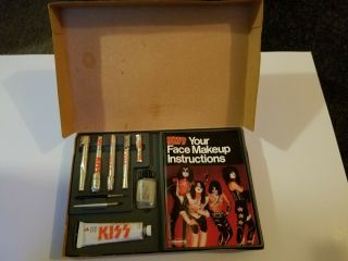 Vintage 1978 KISS Your Face Remco Makeup Kit Complete - Aucoin - Rock and Roll 3