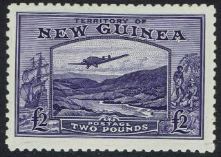 Guinea 1935 Bulolo Airmail 2 Pounds Mnh