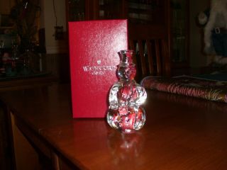 Waterford Crystal Snowman Figurine