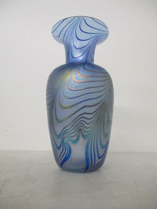 Robert Held Signed Vase Art Glass