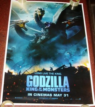 Godzilla : King Of The Monsters (2019) Double Sided Ds Poster