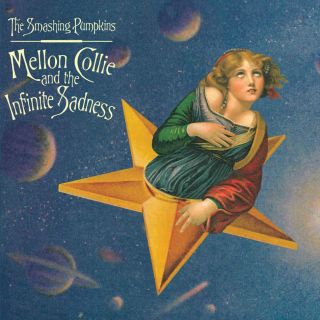 Smashing Pumpkins Mellon Collie &.  Album Promo 12x12 Poster Flat 1995