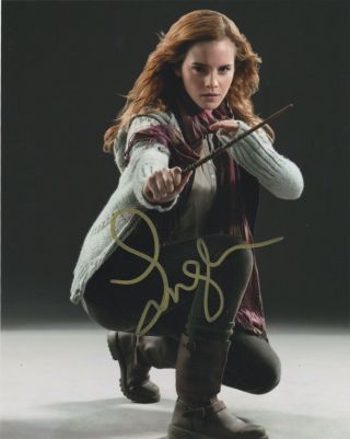 Emma Watson Harry Potter Signed Autographed 8x10 Photo E238