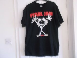 Pearl Jam " Alive " T - Shirt Large Size 44 Ins Gildan Make