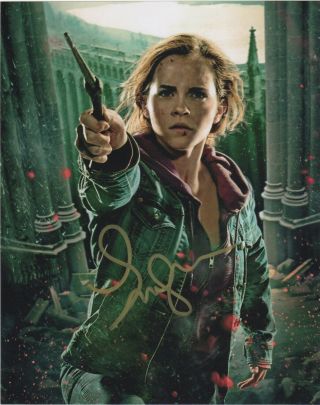 Emma Watson Harry Potter Signed Autographed 8x10 Photo E243
