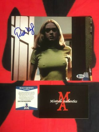 Rose Mcgowan Scream Autographed Signed 8x10 Photo Beckett Horror Proof