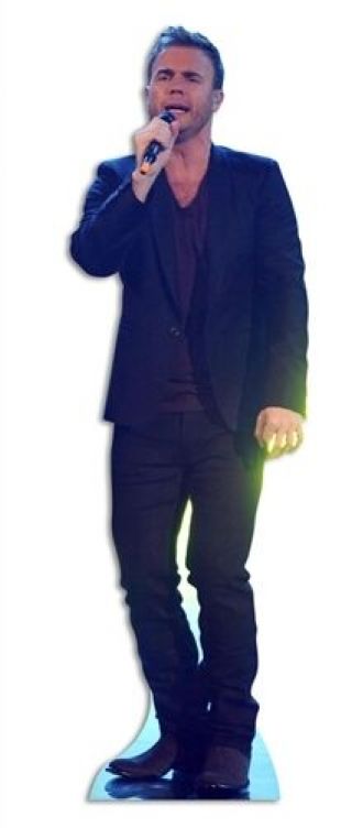 Gary Barlow Pop Singer Fun Cardboard Cutout Stand Up - Invite Him To Your Party
