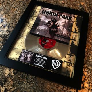 Linkin Park Hybrid Theory Music Award Record Album Disc Lp Vinyl