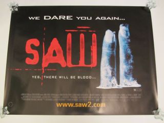 Saw Ii Movie Poster - Uk Quad Poster - 30 X 40 Inches,  Saw Poster