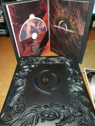A Perfect Circle Stone And Echo Box Set Deluxe Dvd/5 Cd Signed By Maynard&billy