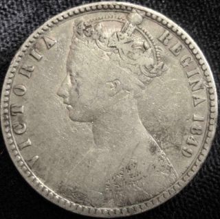Great Britain Florin 1849 F Queen Victoria Sterling Silver 172